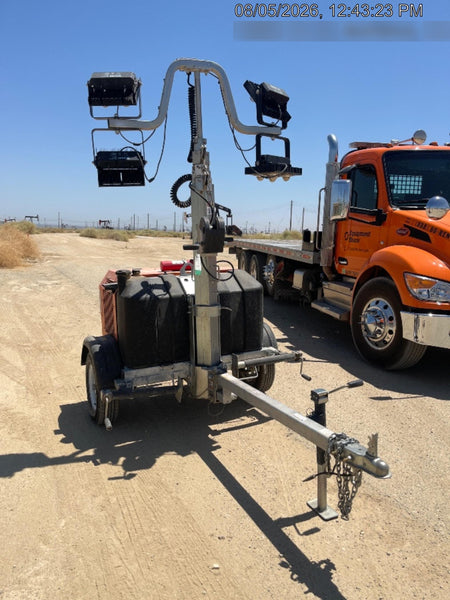 2024 Wanco WLTT-4MM4K Diesel, Deep Sea Controller, Shore Power Plug, Auto Start, (4) 350W LED Floodlights, 4kW Generator, 60 Gal Fuel Tank, 2" Ball, T3