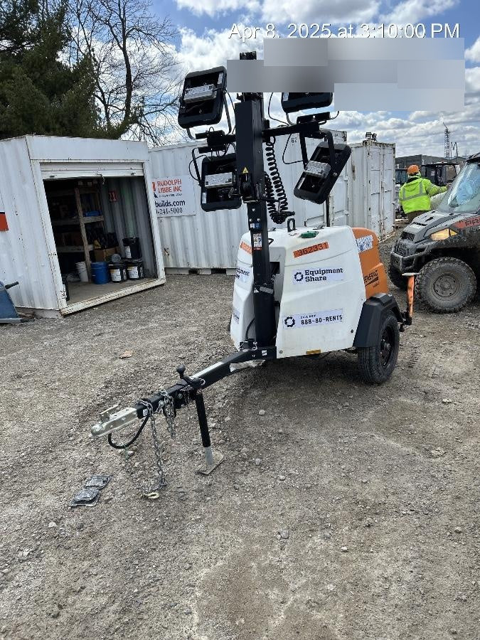 2023 Generac MLT2 Diesel, Flex Switch 120V Input, Powerzone Controller, 
(4) 320W LED Lights, 4kW Generator, 39.9 Gal Fuel Tank, 2" Ball, T3