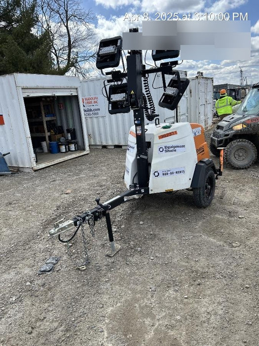 2023 Generac MLT2 Diesel, Flex Switch 120V Input, Powerzone Controller, 
(4) 320W LED Lights, 4kW Generator, 39.9 Gal Fuel Tank, 2" Ball, T3