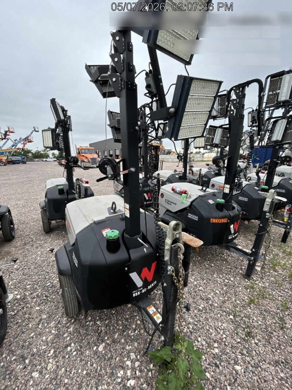 2024 Wacker Neuson LTT4 Diesel, Kohler KDW702, Deep Sea Controller, Auto Start, LED 320W, Bypass Outlet, T3