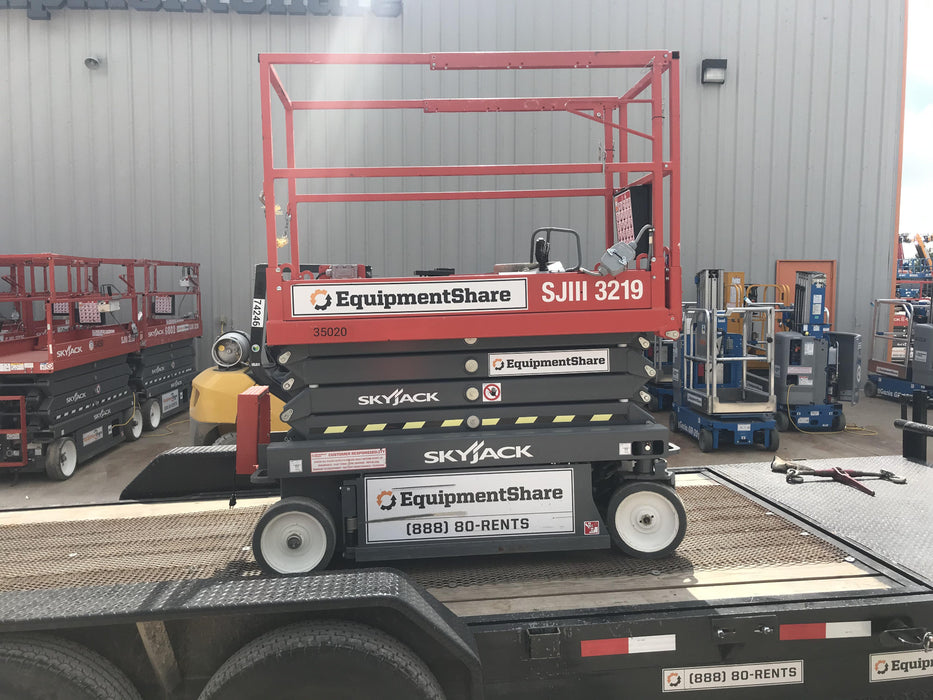 2019 Skyjack SJIII-3219 Standard Options, Trojan Batteries