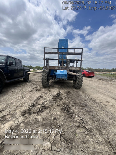 2018 Genie GTH-844 Genie GTH-844D w/Open ROPS, Solid Tires, Work Light/Beacon, 60" Carriage and Forks
