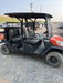 2022 Kubota RTV-X1140W-H Plastic Canopy, Windshield Acrylic Clear, LED Strobe Light, Wire Harness Kit, Back up Alarm