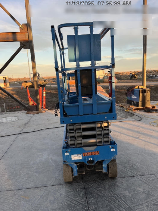 2020 Genie GS-1930 Solid Non Marking Tires, Beacon, Folding rails with half height swing gate, 800W Inverter