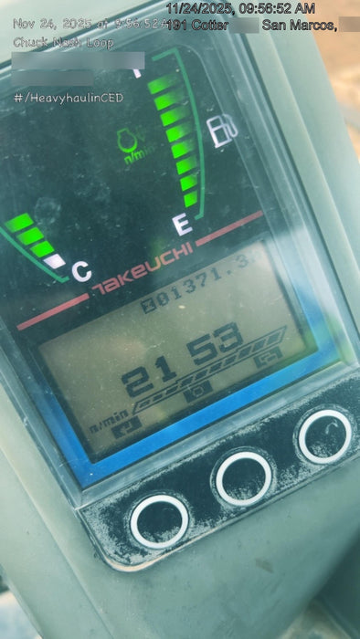 2021 TAKEUCHI TB235-2R