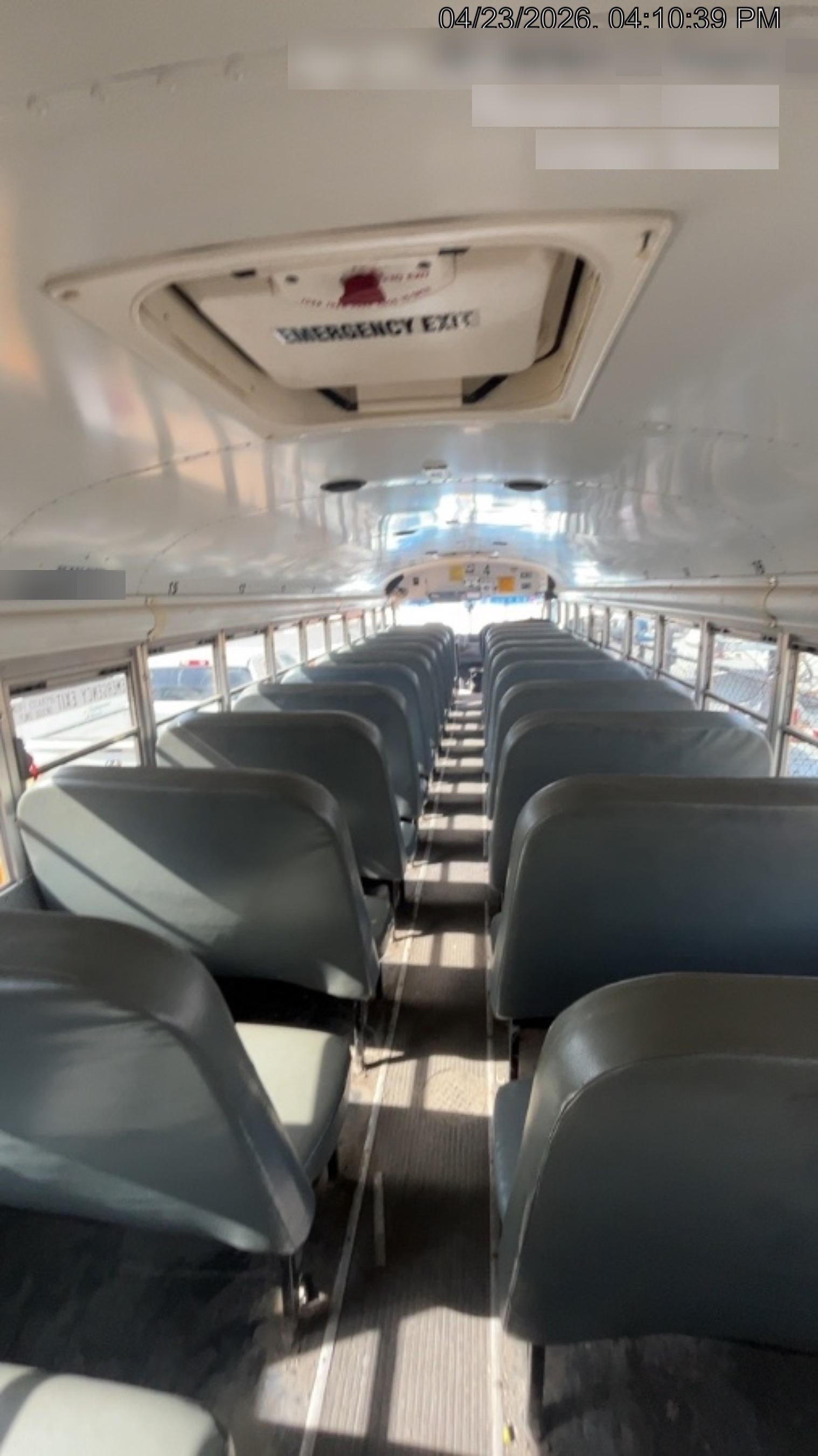 2012 BLUE BIRD 72 Passenger Bus
