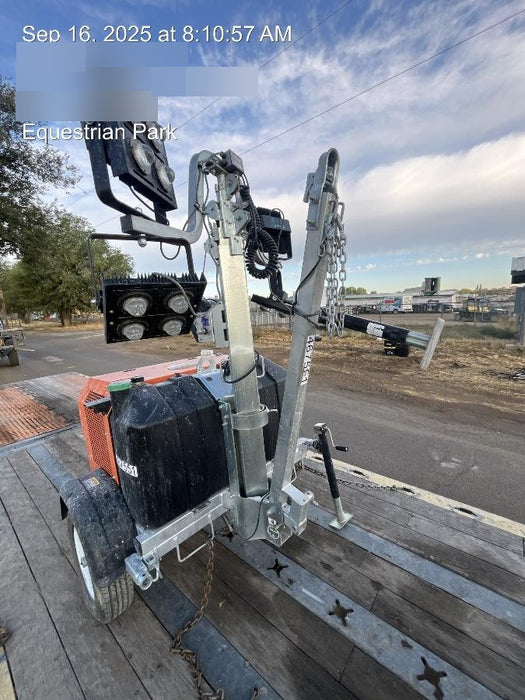 2024 Wanco WLTT-4MM4K Diesel, Deep Sea Controller, Shore Power Plug, Auto Start, (4) 350W LED Floodlights, 4kW Generator, 60 Gal Fuel Tank, 2" Ball, T3