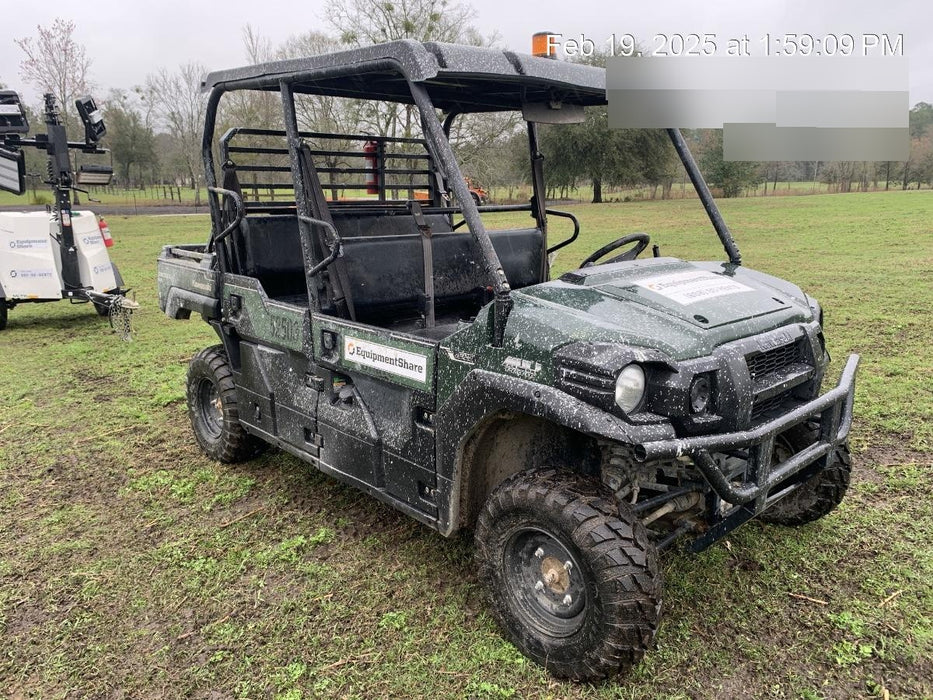 2019 Kawasaki Mule PRO-DXT Standard Options, Backup Alarm, Beacon, Plastic Hard Top, Poly Windshield, Horn Kit