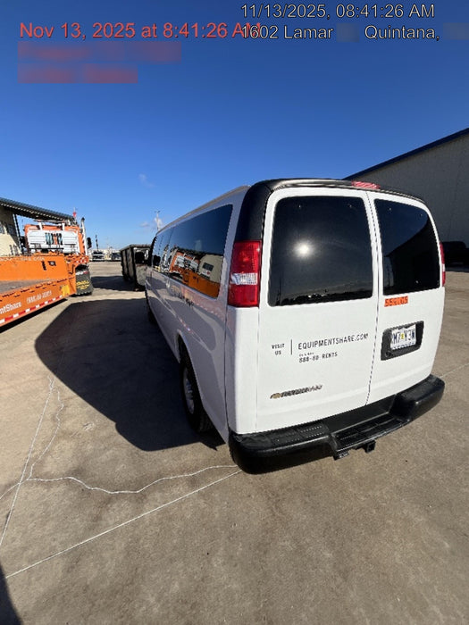 2025 CHEVROLET Express Van - Rental