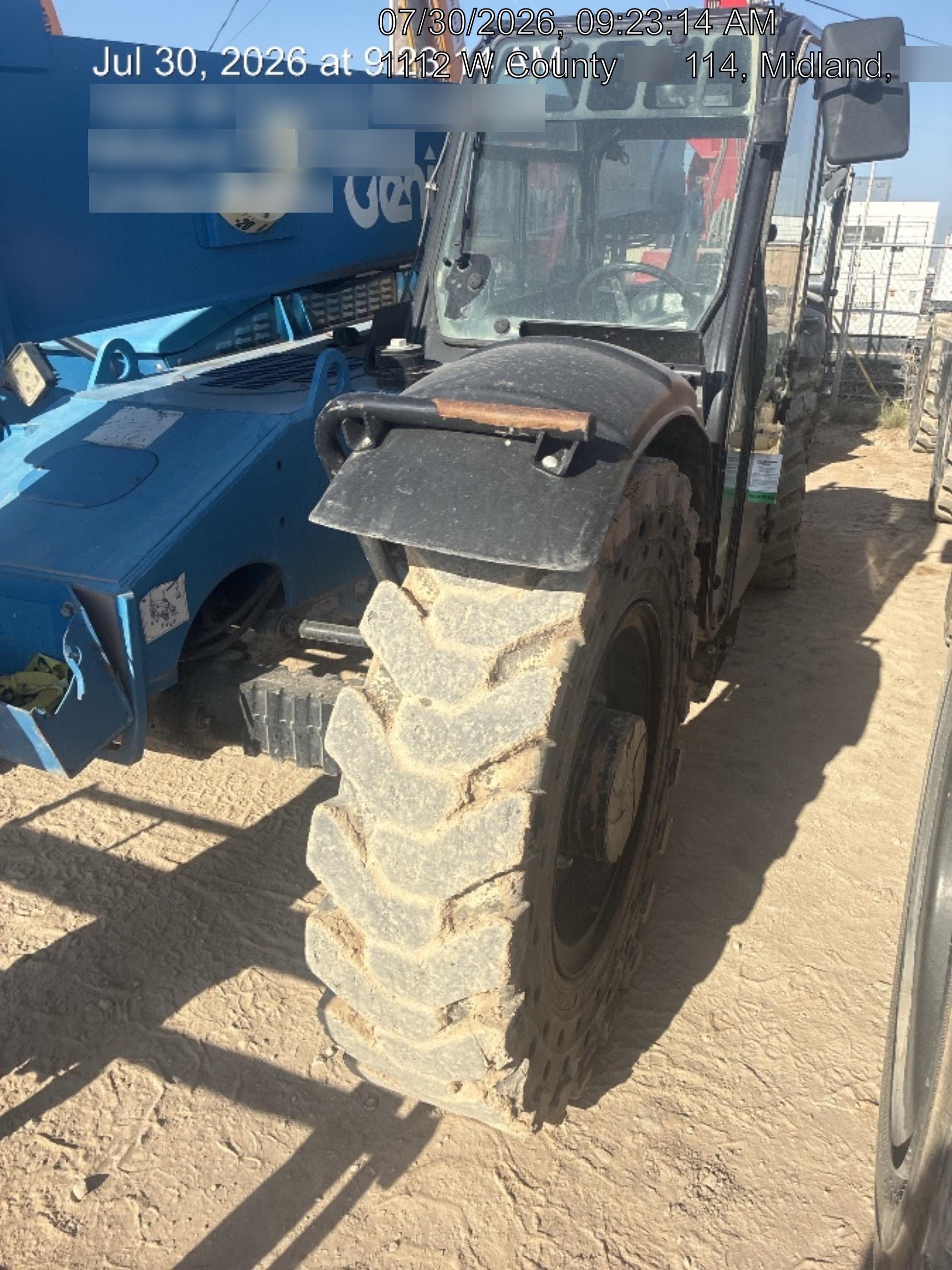 2017 Genie GTH-844 Genie GTH-844, Solid Tires, 60" carriage/forks, Full Cab, Work Lights