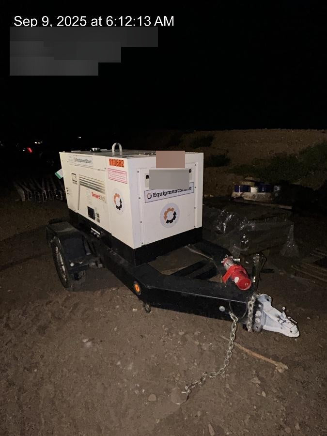 2020 Multiquip DLW400ESA4 400 amp Welder, 14kW, 120/240V, T4F Kubota, Trailer