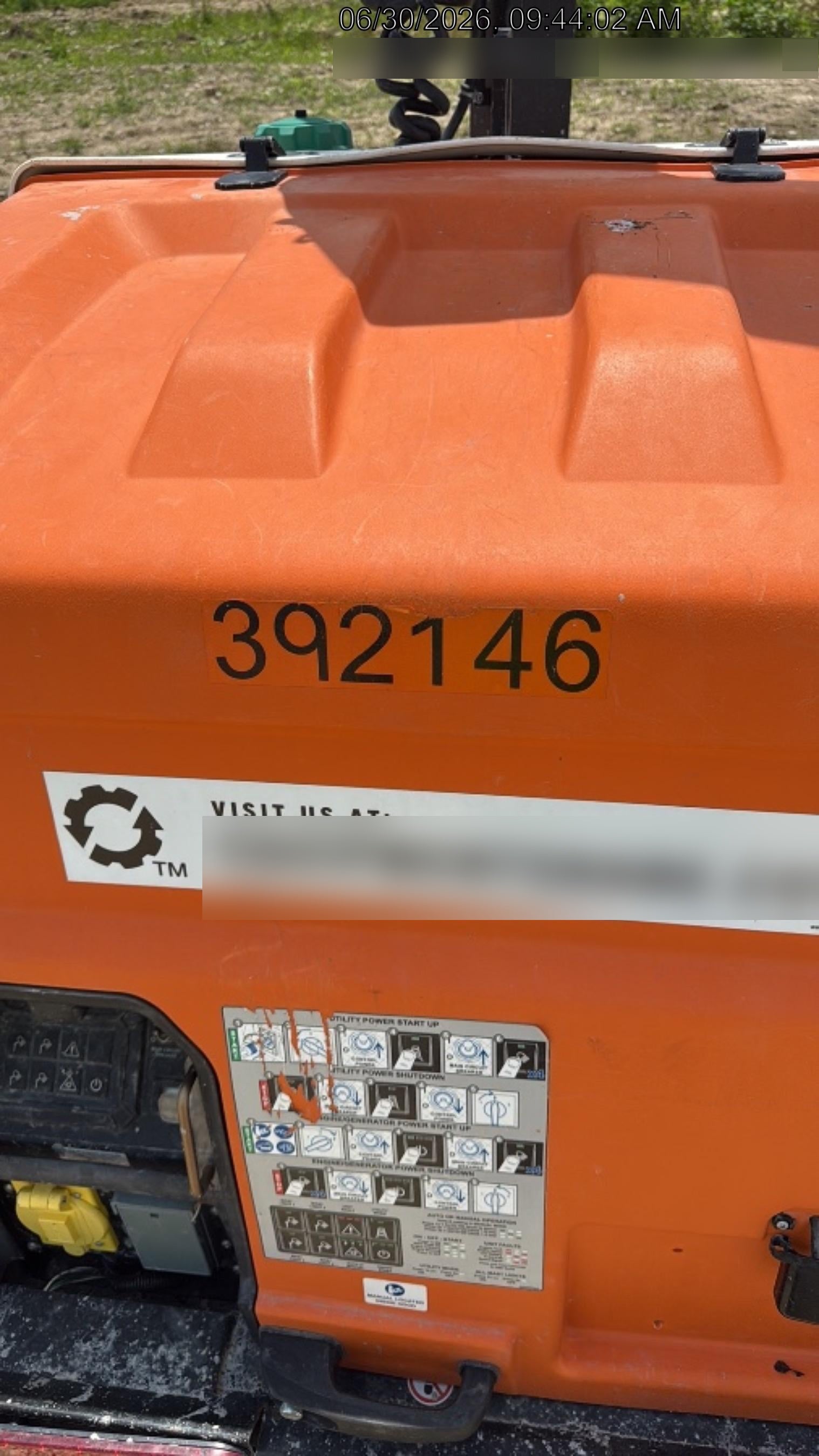 2024 Generac MLT2 Diesel, Flex Switch 120V Input, Powerzone Controller, 
(4) 320W LED Lights, 4kW Generator, 39.9 Gal Fuel Tank, 2" Ball, T3