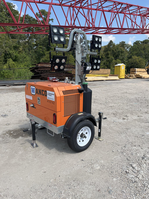 2024 Wanco WLTT-4MM4K Diesel, Deep Sea Controller, Shore Power Plug, Auto Start, (4) 350W LED Floodlights, 4kW Generator, 60 Gal Fuel Tank, 2" Ball, T3