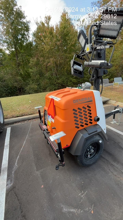 2024 Generac MLT6SKDS-STD4 ELEC WINCH Diesel, Electric Winch Mast, Powerzone Controller, (4) 320W LED Lights, 4kW Generator, 39.9 Gal Fuel Tank, 2" Ball, T3