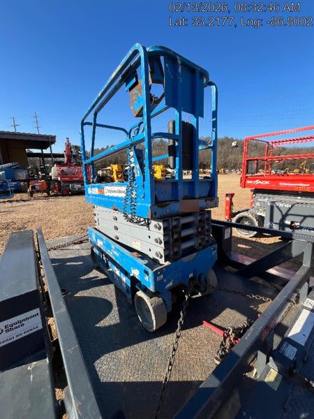 2019 Genie GS-1930 Fixed Rails with Chain Entry