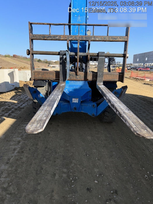 2019 Genie GTH-1056 Canopy, Solid RT Tires, LED Work Lights, Beacon 60" QA Carriage, 60" Forks