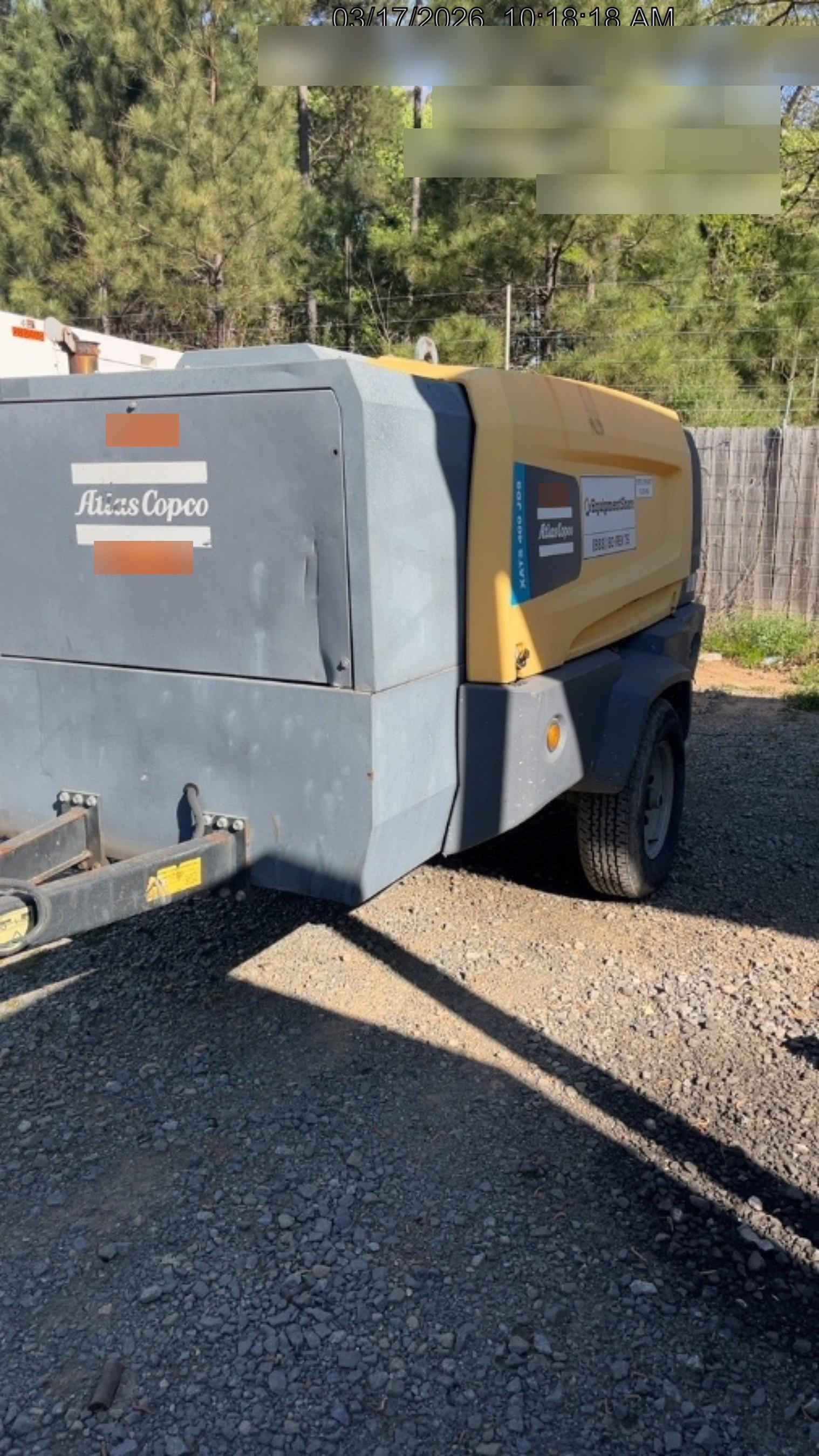 2020 ATLAS COPCO XATS 400 PFF