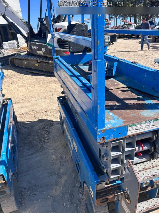 2019 Genie GS-1930 Fixed Rails with Chain Entry