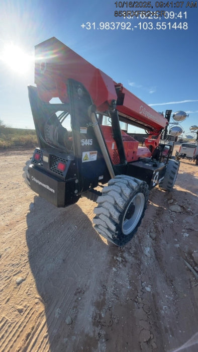 2019 Manitou MTA6034 Canopy, LED Work Lights, Solid Tires, Beacon, Auxiliary Hydraulics 48" Carriage and 48" Forks