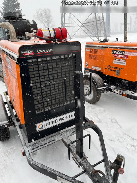 2022 Lincoln Electric Vantage 549X Crosslink Technology, Trailer Mounted, ES Decals, T3