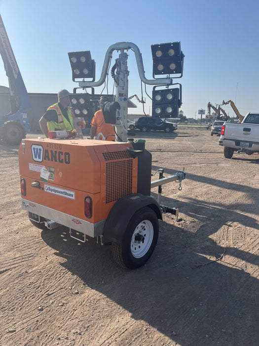 2024 Wanco WLTT-4MM4K Diesel, Deep Sea Controller, Shore Power Plug, Auto Start, (4) 350W LED Floodlights, 4kW Generator, 60 Gal Fuel Tank, 2" Ball, T3