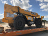 2019 JCB 510-56 Enclosed Cab, 74 HP, Solid Tires, Worklights, Beacon, Aux Hydraulics, Lifting Eye w/66" Carriage/60" Forks
