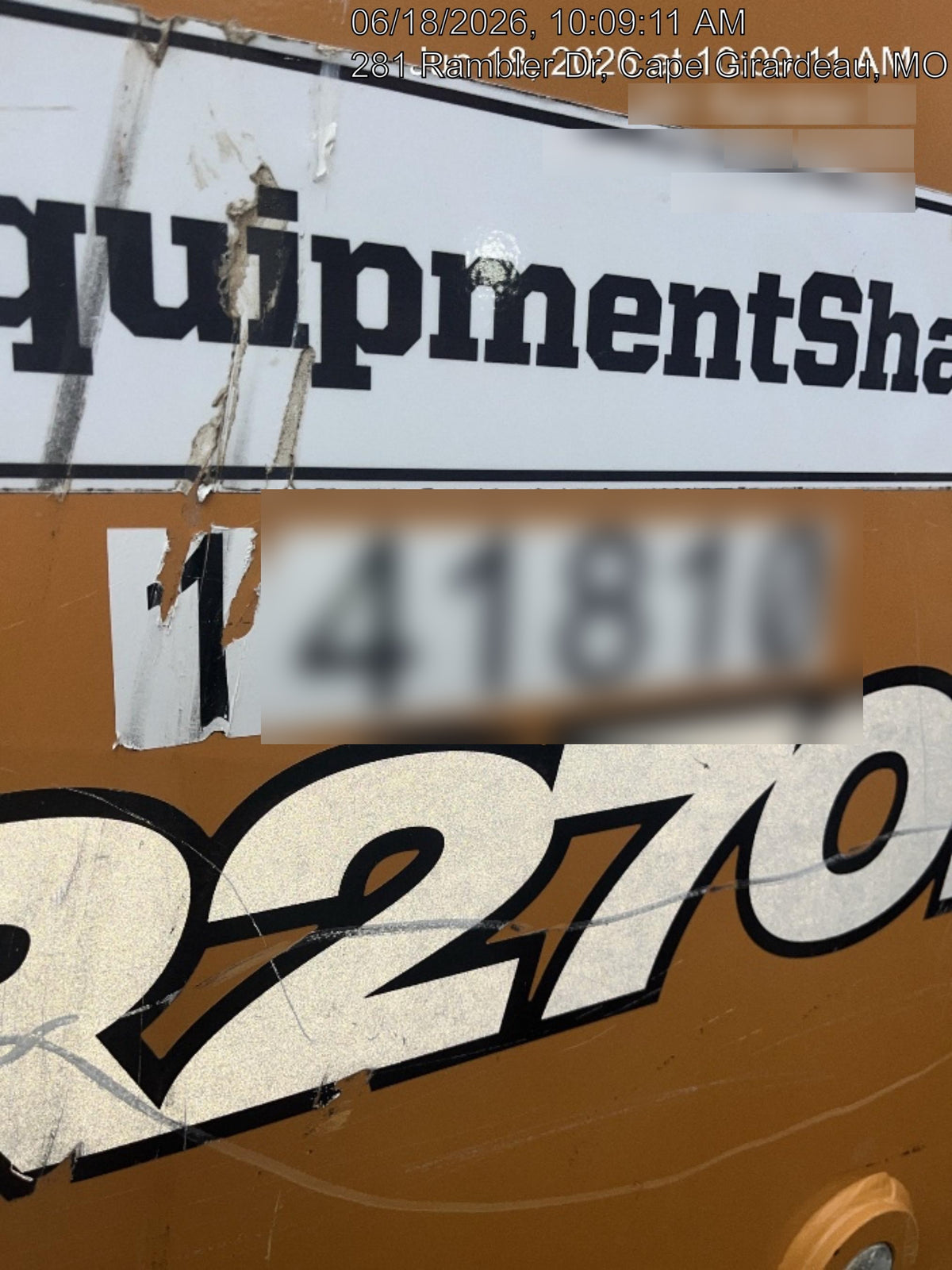 2021 CASE TR270B