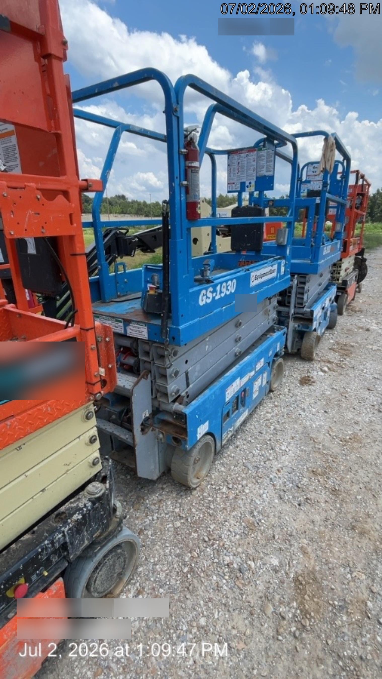 2020 Genie GS-1930 Fixed rails with chain entry gate - Pre A92.20