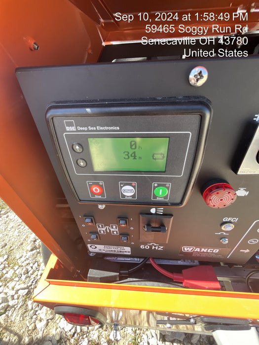 2024 Wanco WLTT-4MM4K Diesel, Deep Sea Controller, Shore Power Plug, Auto Start, (4) 350W LED Floodlights, 4kW Generator, 60 Gal Fuel Tank, 2" Ball, T3