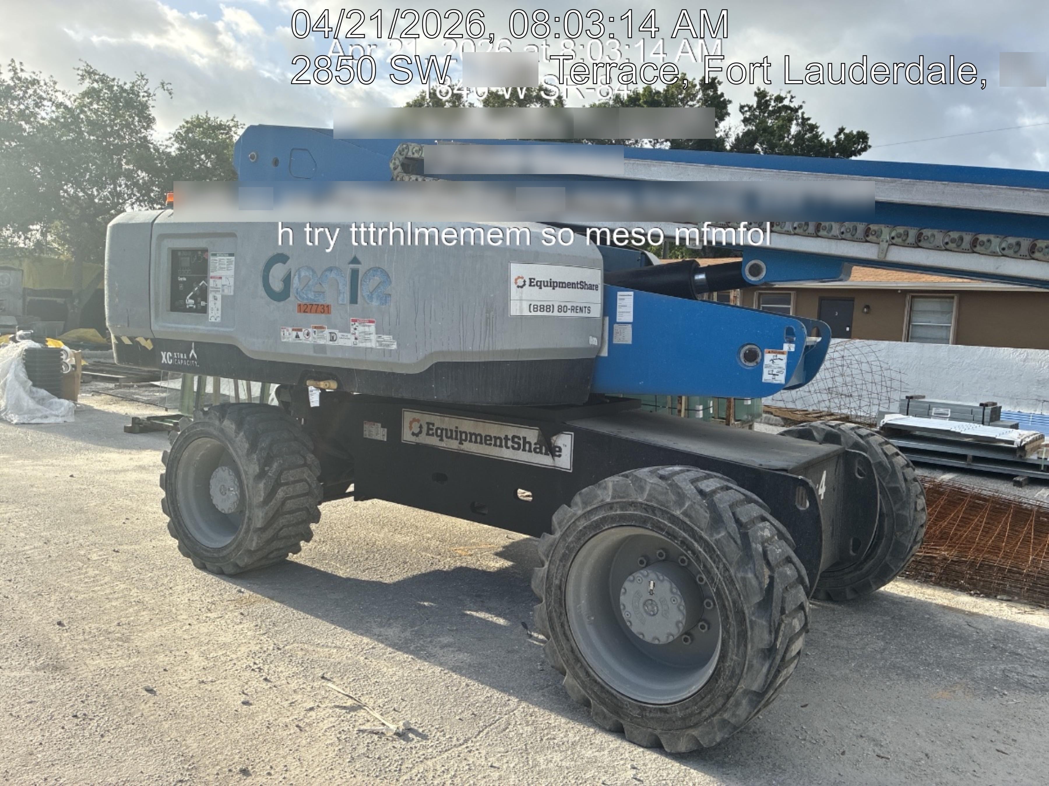 2021 GENIE S-85 XC