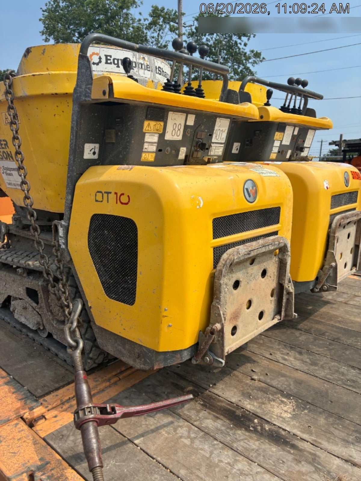 2019 WACKER NEUSON DT10