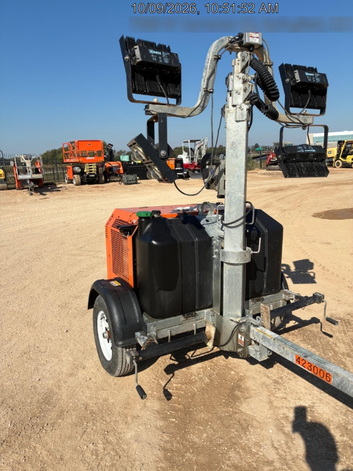 2024 Wanco WLTT-4MM4K Diesel, Deep Sea Controller, Shore Power Plug, Auto Start, (4) 350W LED Floodlights, 4kW Generator, 60 Gal Fuel Tank, 2" Ball, T3