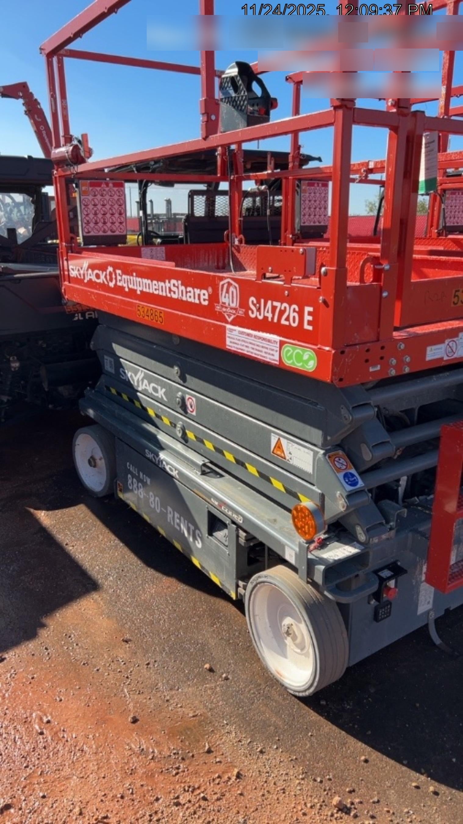 2025 SKYJACK SJ4726