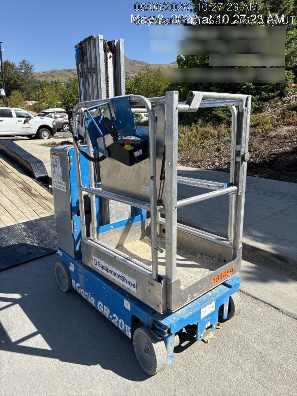 2020 GENIE GR-20