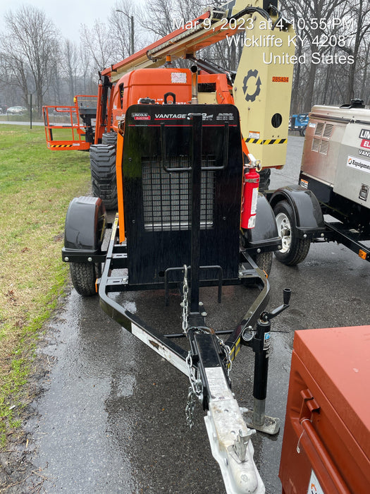 2021 Lincoln Electric Vantage 322 Vantage 322 Ready Pak 3 w/ Decals, ORANGE (includes trailer, cable rack, fender light kit) NO Telematics