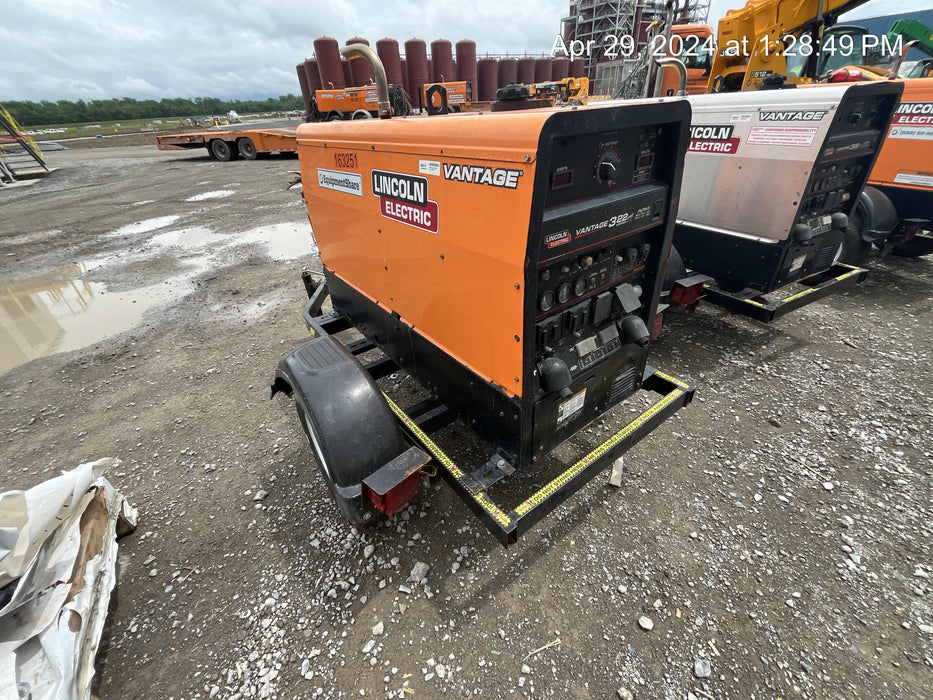 2022 Lincoln Electric LE400 Kubota V1505, Trlr, Cable Rack, Light Kit, ES Decals, T3