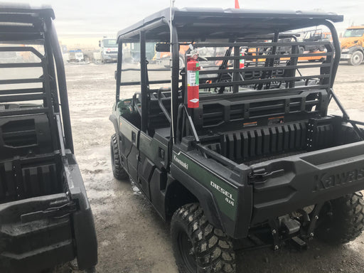 2019 Kawasaki Mule PRO-DXT Standard Options, Backup Alarm, Beacon, Plastic Hard Top, Poly Windshield, Horn Kit