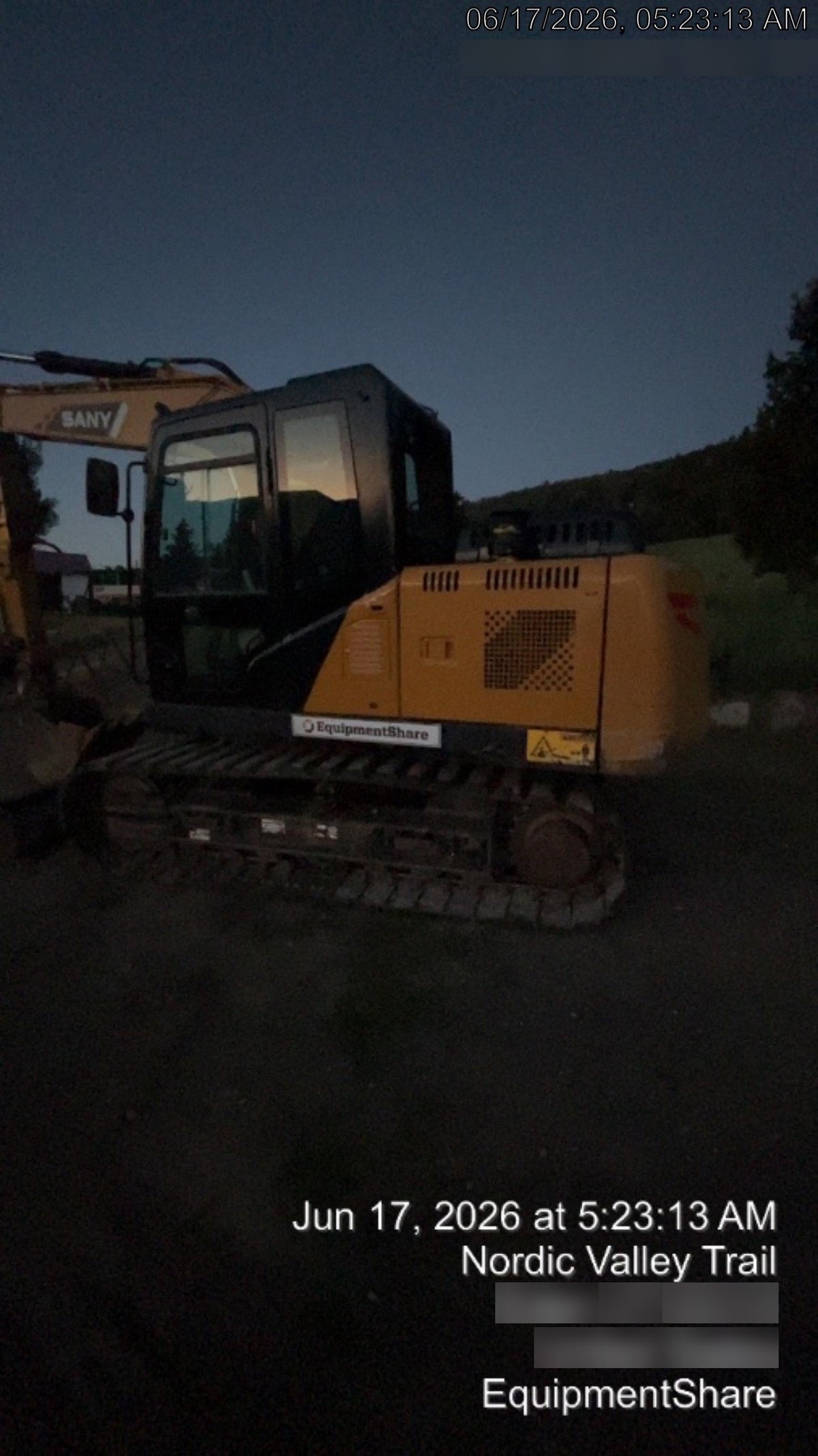 2018 SANY SY135C