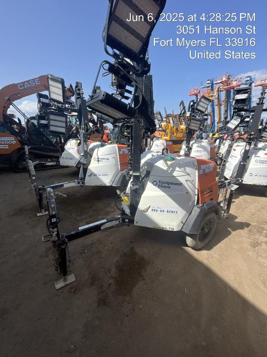 2023 Generac MLT2 Diesel, Flex Switch 120V Input, Powerzone Controller, 
(4) 320W LED Lights, 4kW Generator, 39.9 Gal Fuel Tank, 2" Ball, T3