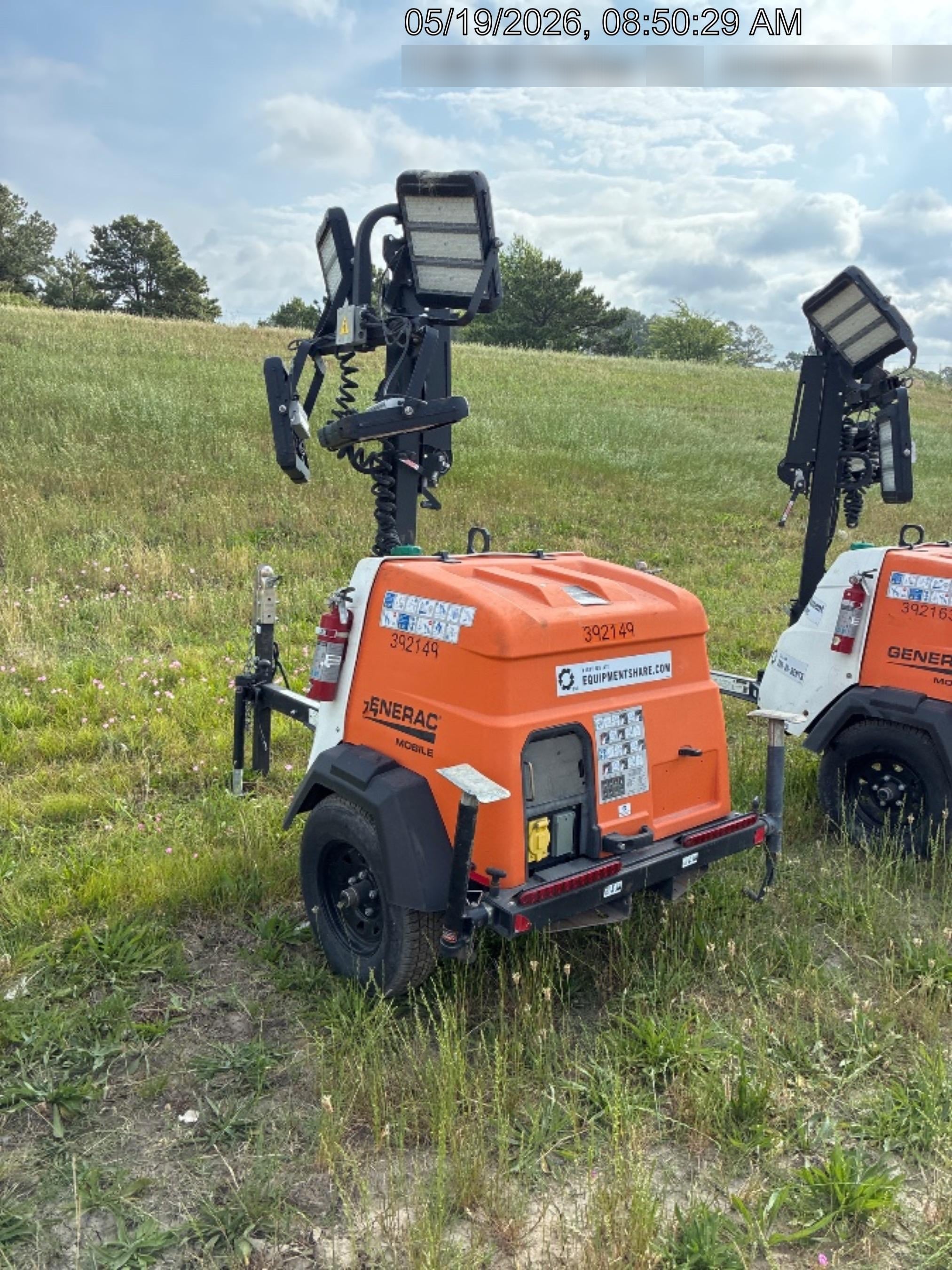 2024 Generac MLT2 Diesel, Flex Switch 120V Input, Powerzone Controller, 
(4) 320W LED Lights, 4kW Generator, 39.9 Gal Fuel Tank, 2" Ball, T3