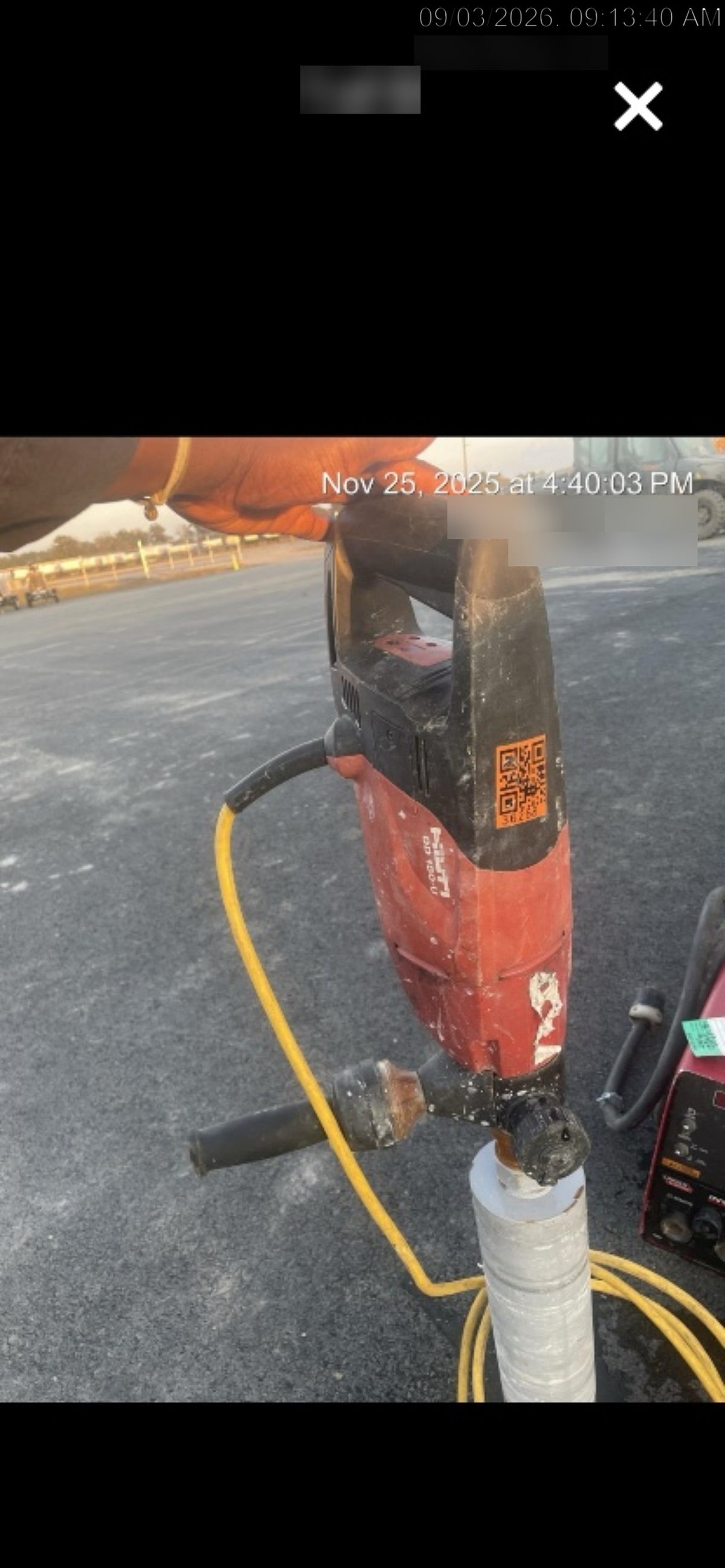 2019 HILTI DD 150-U