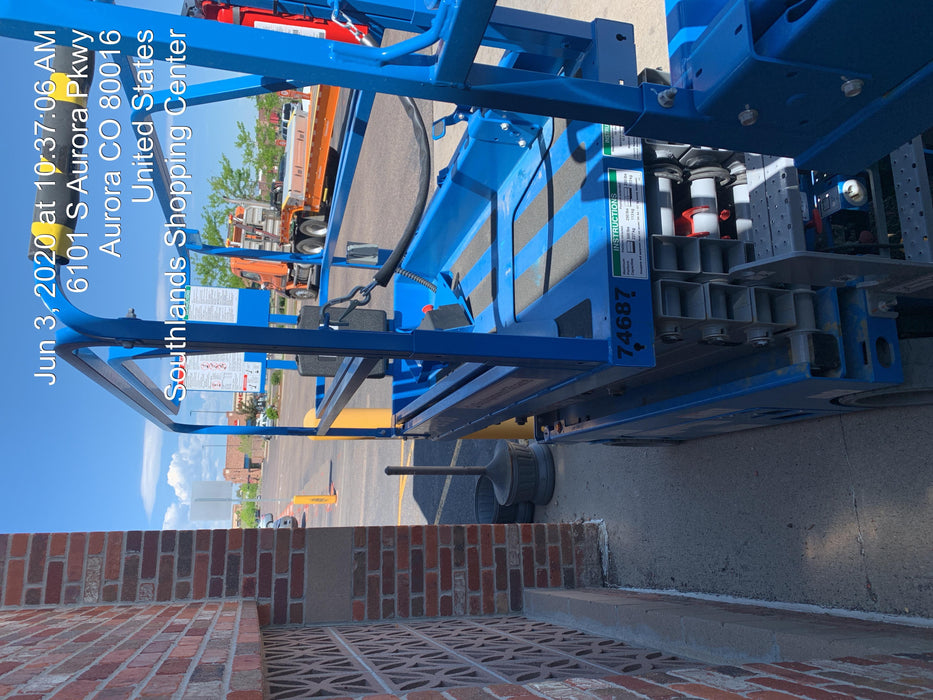 2020 Genie GS-1930 Fixed rails with chain entry gate - Pre A92.20