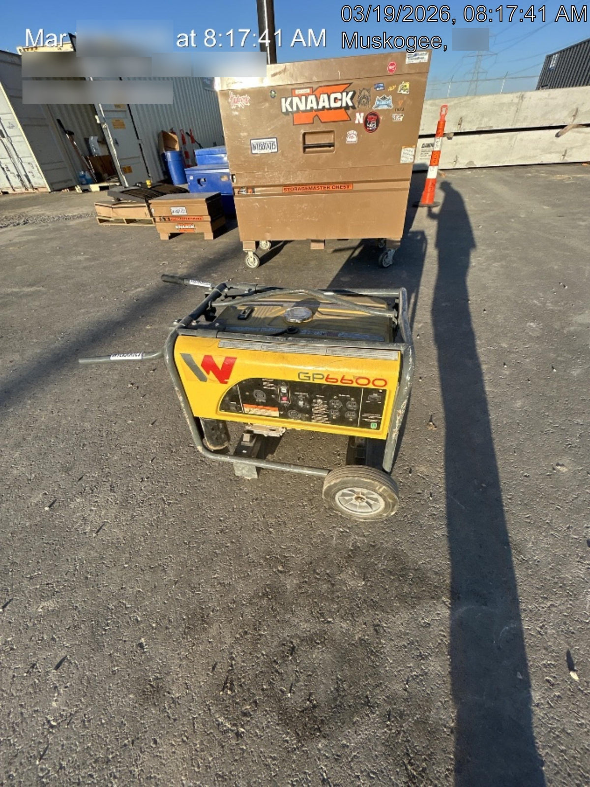 2020 WACKER NEUSON GP6600A