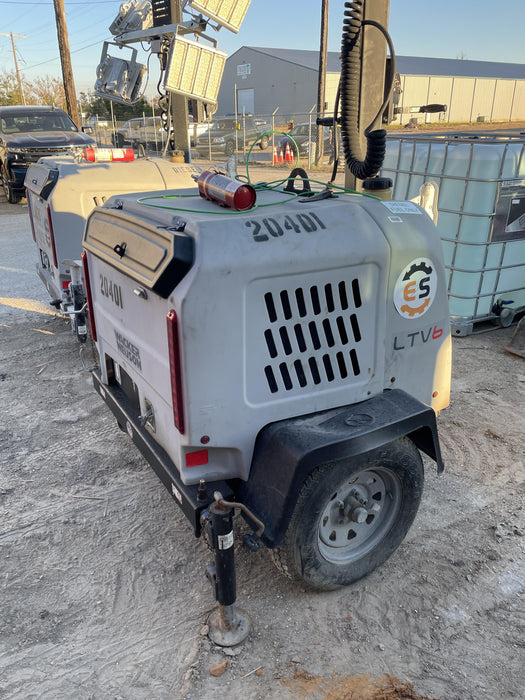 2018 Wacker Neuson LTV6L-MH LTV6L Mobile Light Tower w/Fuel Level Sensor Installed