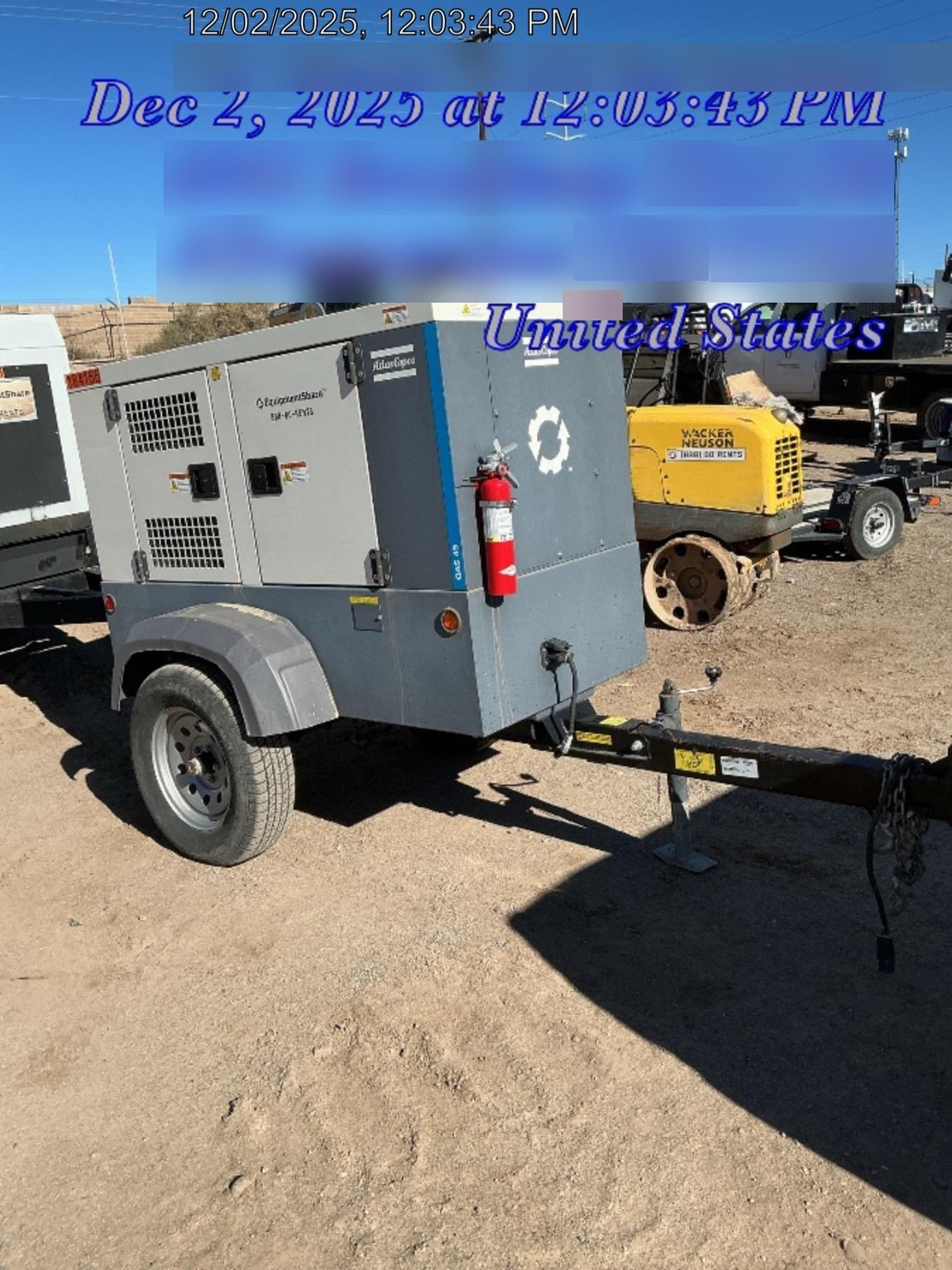 2021 ATLAS COPCO QAS45 CWK