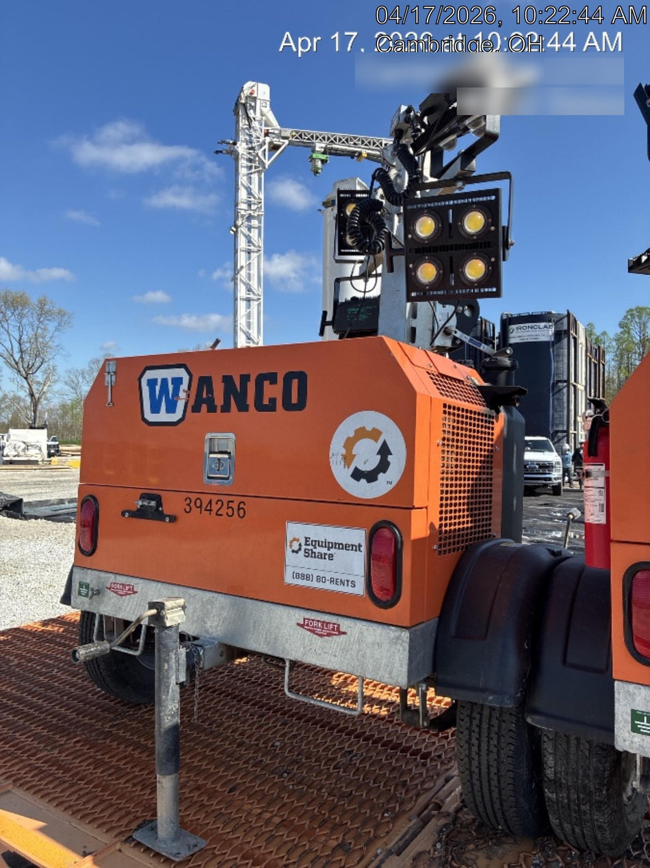 2024 Wanco WLTT-4MM4K Diesel, Deep Sea Controller, Shore Power Plug, Auto Start, (4) 350W LED Floodlights, 4kW Generator, 60 Gal Fuel Tank, 2" Ball, T3