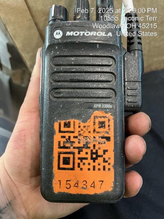 2021 MOTOROLA XPR3300E