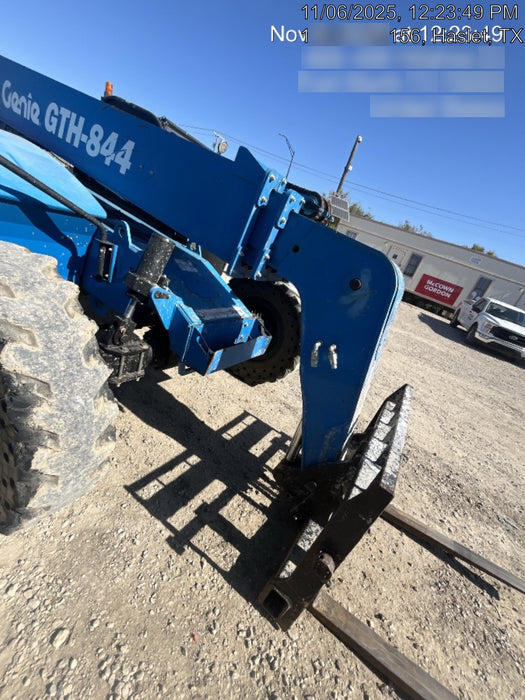 2018 Genie GTH-844 Genie GTH-844D w/Open ROPS, FF Tires, Work Light/Beacon, 60" Carriage and Forks