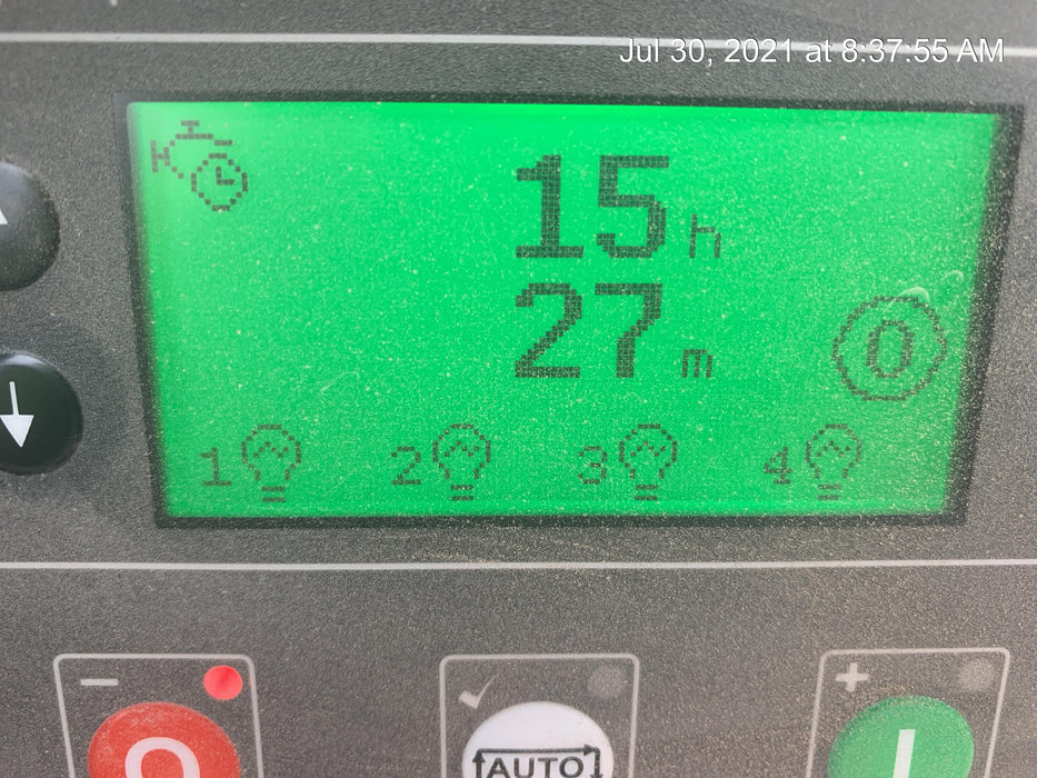 2021 Allmand NLV3GR (4) LED Light Fixture 350W, 23' Vertical Mast, 3kW Prime, Towable, Deep Sea L401, Leveling Jacks, Yanmar T4F 5.8hp