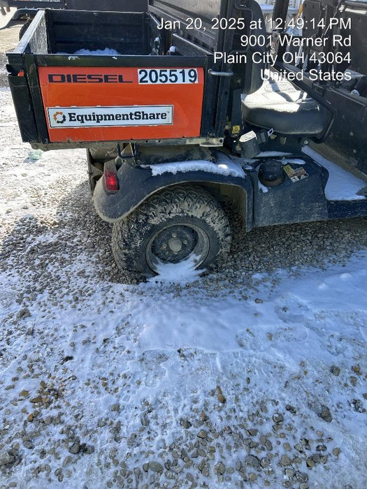 2022 Kubota RTV-X1140W-H Plastic Canopy, Windshield Acrylic Clear, LED Strobe Light, Wire Harness Kit, Back up Alarm